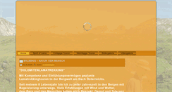 Desktop Screenshot of dolomitenlama.at